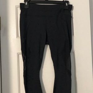 mesh insert athleta legging